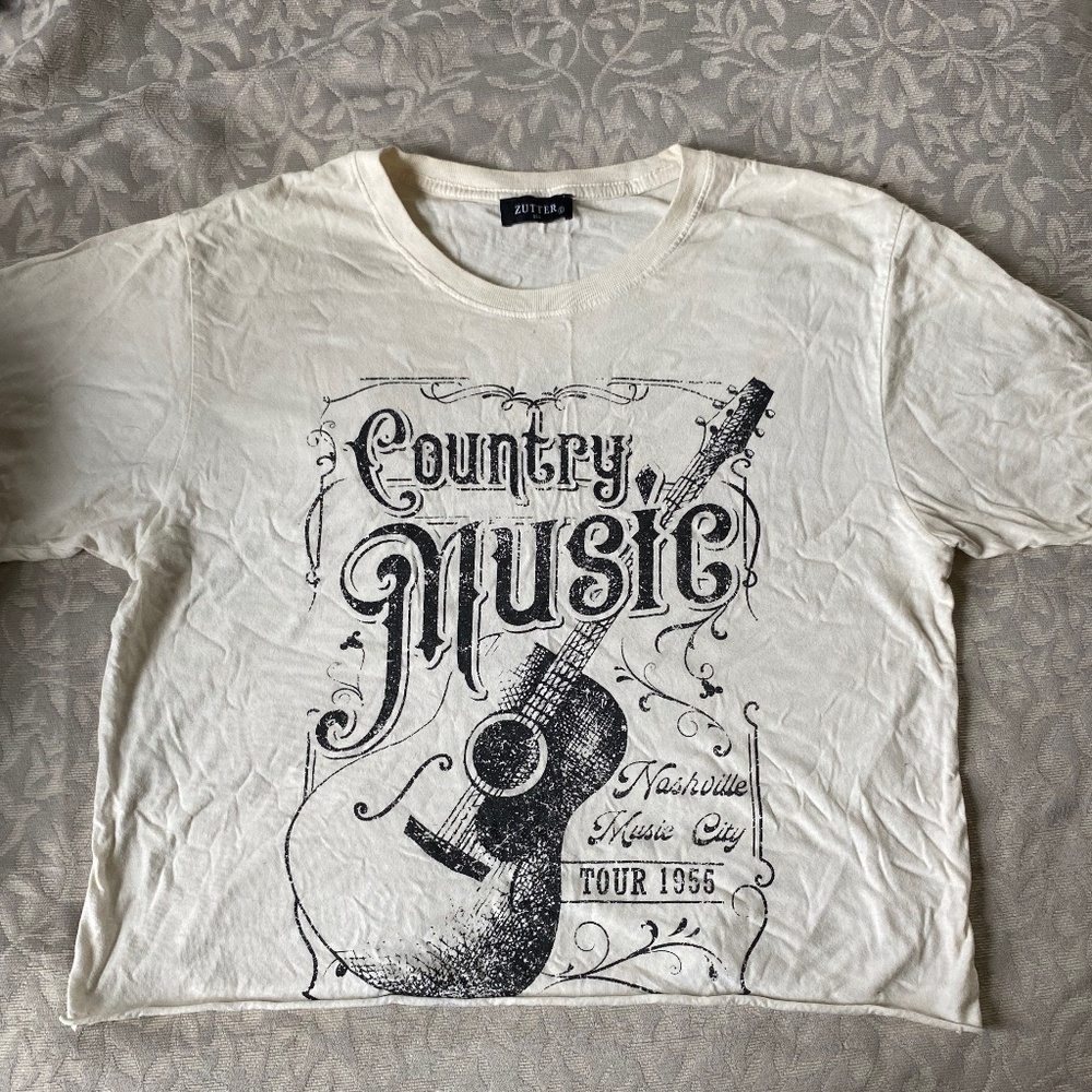 Cropped Nashville T shirt